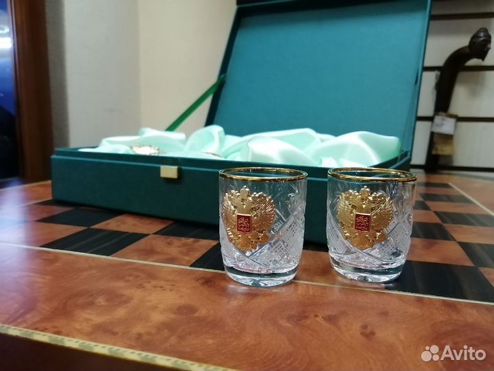 Мужской подарочный набор со стопками