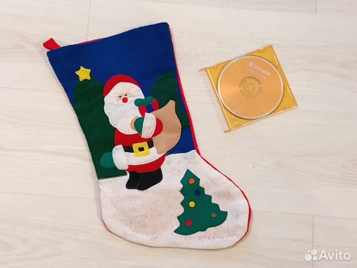 Мешок новогодний подарочный