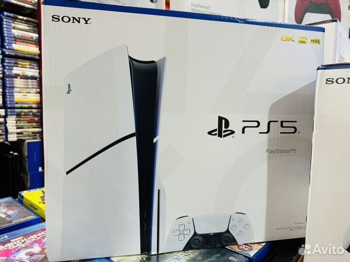 Sony playstation 5 ps5 slim с дисководом новая