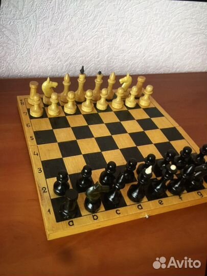 Шахматы резные СССР