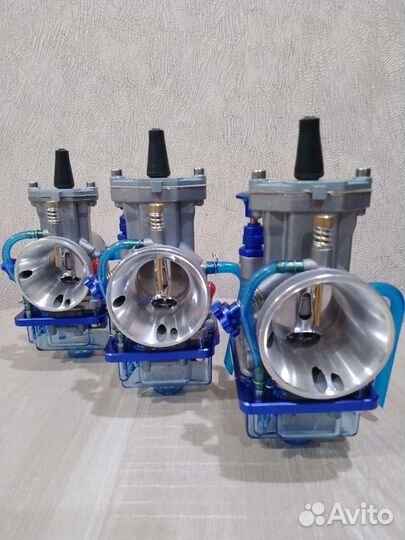 Карбюратор с ускорителем Keihin PWK 30,32,34