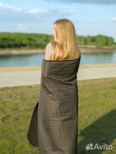 Плед на пикник природу пляж 120х146 см туризм