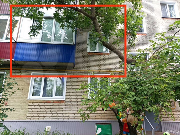 3-к. квартира, 62 м², 2/5 эт.