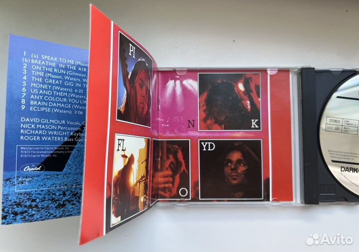 Pink floyd - dark side of the moon - cd