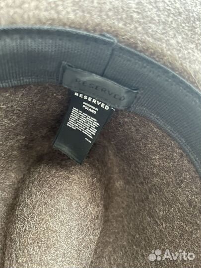 Шляпа фетровая женская