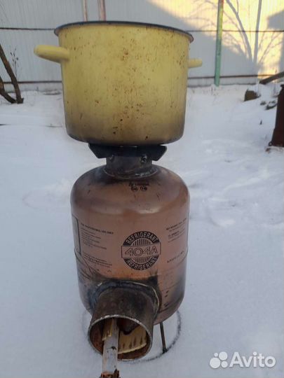 Печь металлическая