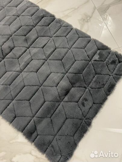 Коврик для ванной Fixsen Diamont 70x120 см графит