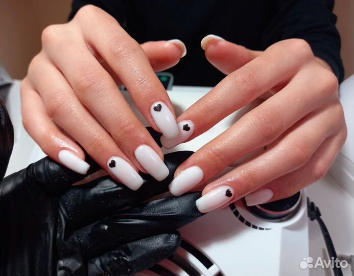 Маникюр с покрытием