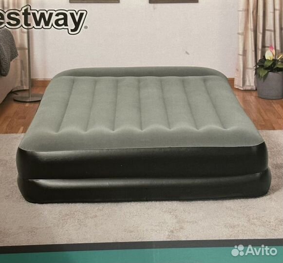 Матрас со встроеннным насосом, 203х152х46см, 67403