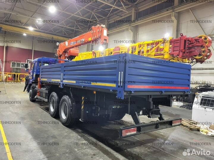 КАМАЗ 65115-3094-48 с КМУ, 2024