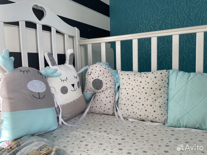 Бортики в кроватку