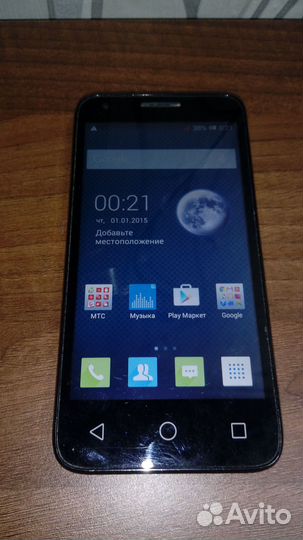 Телефон alcatel onetouch б/ у