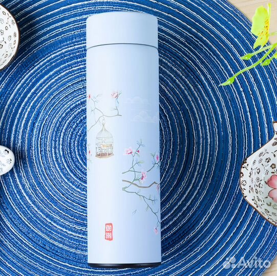 Термос в китайском стиле