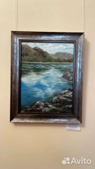 Картина маслом на холсте пейзаж