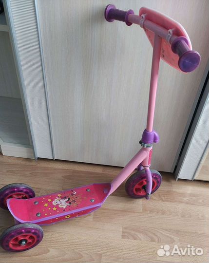 Самокат детский трехколесный бу