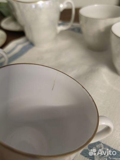 Предметы от кофейного сервиза Porcelana Wloclawek