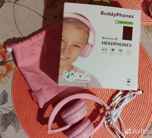 Наушники детские bunny phones