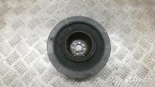 Шкив коленвала демпферный дизельный audi Q7 (CAD02