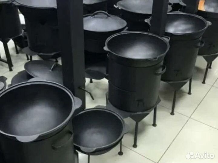 Узбекский казан из чугуна