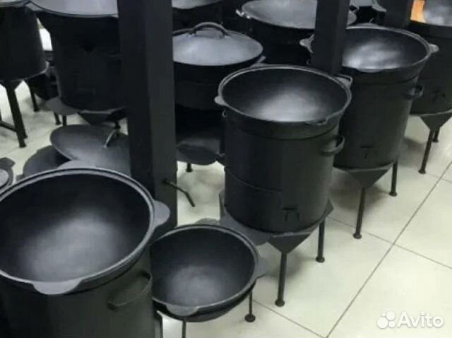 Узбекский казан из чугуна