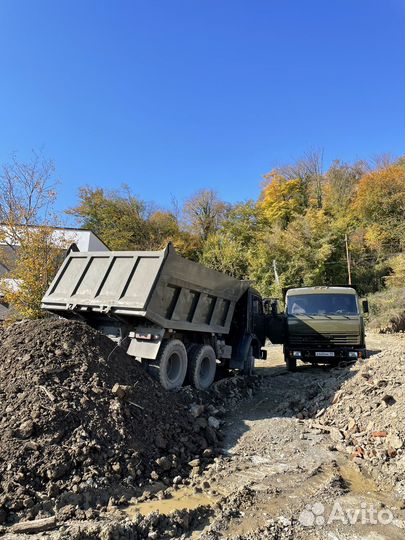 Привезём грунт бесплатно,земля на засыпку