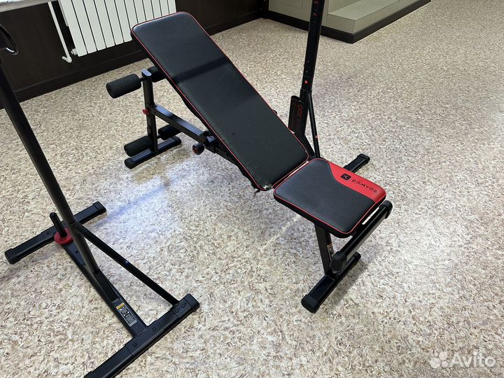 Стойка + скамья + штанга