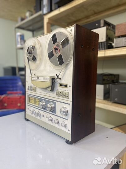 Катушечный магнитофон Ростов 105(экспортный)