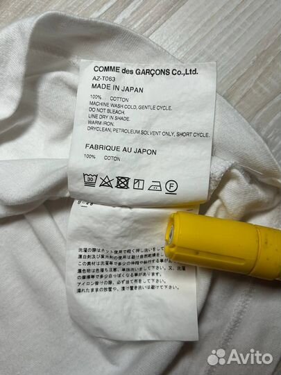 Футболка comme des garçons