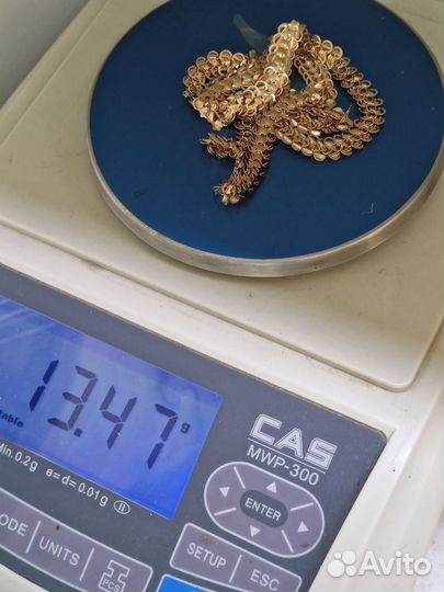 Золотое колье