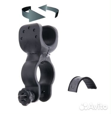 Крепление для велосипедного фонаря, 8 х 3 х 4.5 см