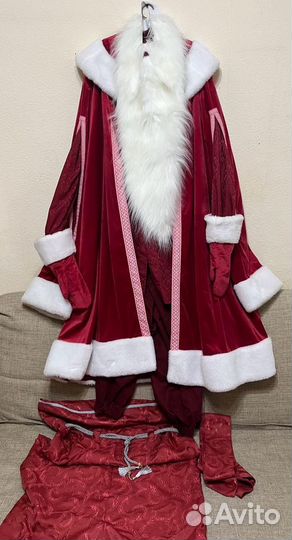 Костюм деда Мороза, боярский