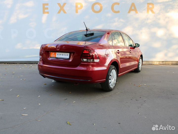 Volkswagen Polo 1.6 AT, 2018, 127 596 км