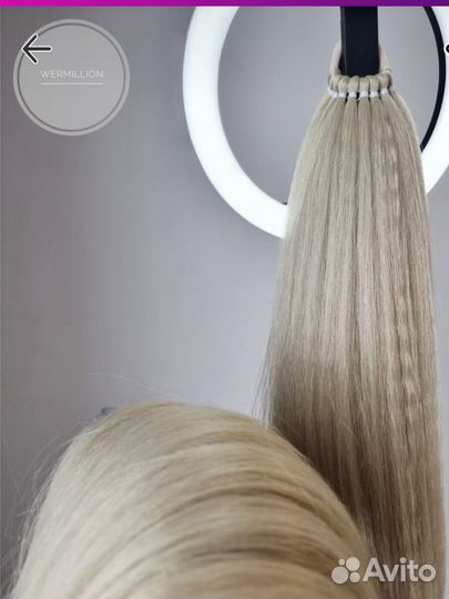 Хвост / шиньон из волос