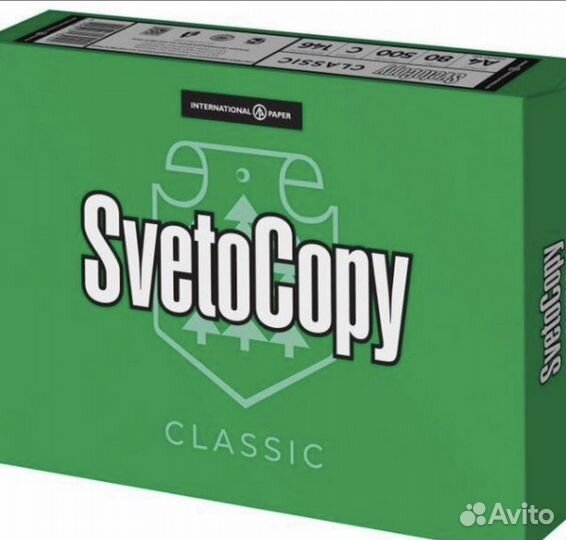 Бумага Svetocopy А4