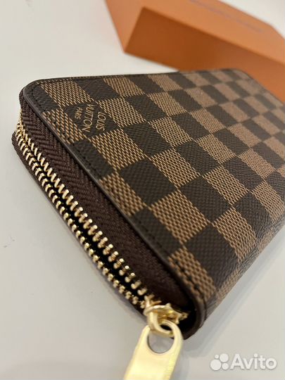 Кошелек мужской Louis Vuitton коричневый