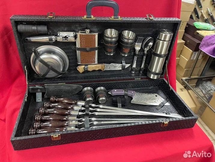 Шашлычный подарочный набор