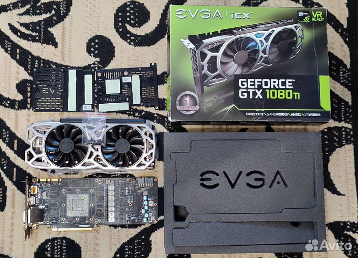 Запчасти gtx 1080 ti evga