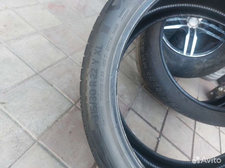 Continental EcoContact 6 315/30 R22 107Y