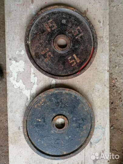 Блины на штангу