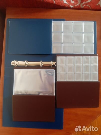 Альбомы листы для монет и бумажных денег