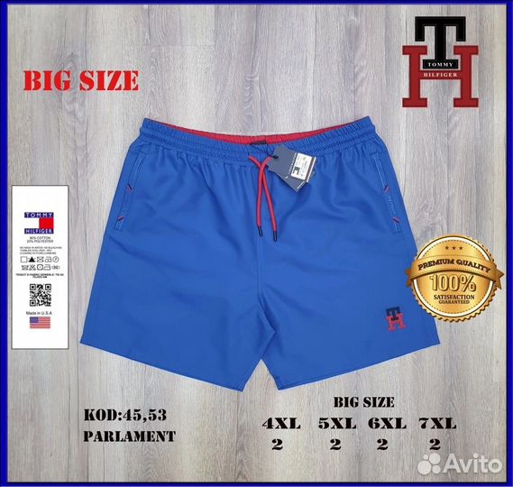 Шорты пляжные Lacoste big size v24