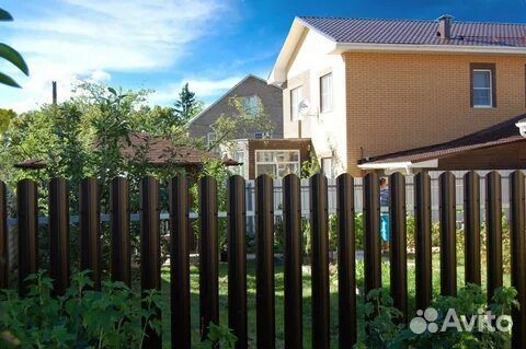 Забор из штакетника