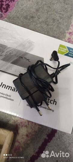Коммутатор D- Link Des-1008D 8*10/100BaseTx