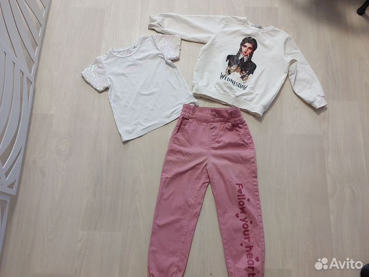 Пакет одежды на девочку