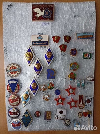 Значки времён СССР