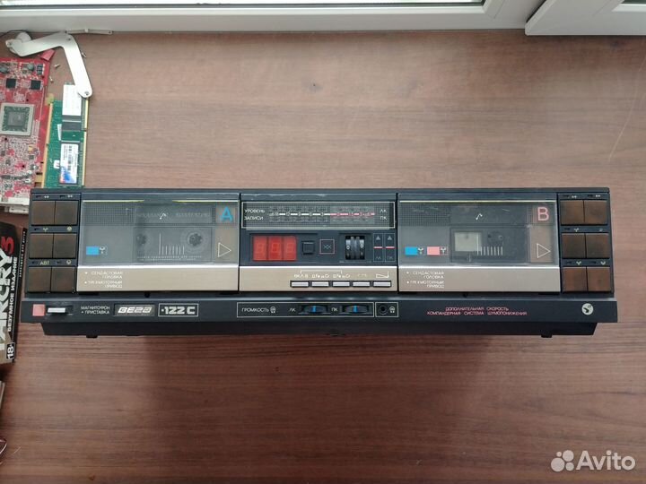 Кассетная дека (магнитофон) вега мп-122С