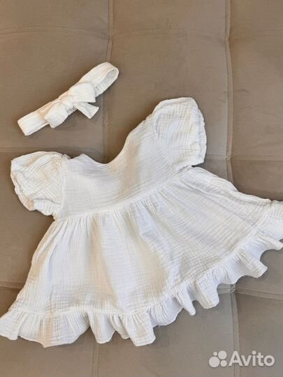 Одежда для девочки платье из муслина