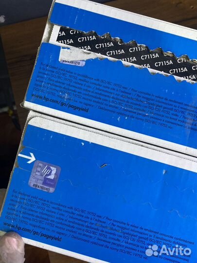 Картридж hp 15a c7115a оригинал