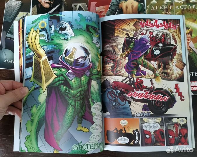 Комиксы marvel: Человек-паук, Дэдпул, Гамбит, Локи