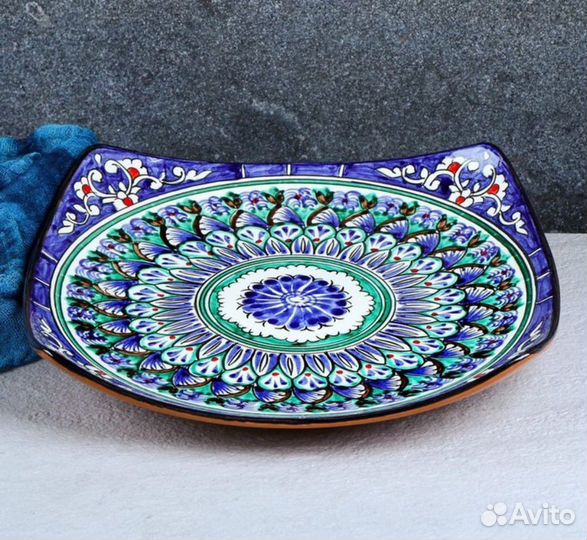 Ляган-блюдо квадратное 36см